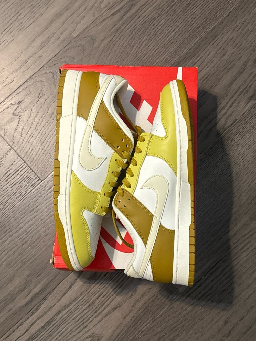 Nike Dunk Low 'Bronzine' New (Coconut Milk) - Size 12